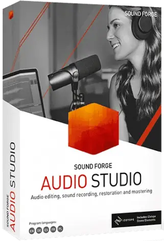 Иконка MAGIX SOUND FORGE Audio Studio 15.0.0.121 (x86 x64) [Multi]