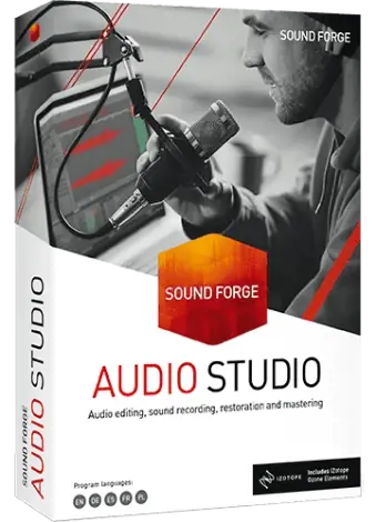 Иконка MAGIX Sound Forge Audio Studio 16.1.0.47 (2022) PC