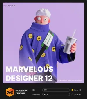 Иконка Marvelous Designer 12 Personal 7.1.111.41612 [Multi]