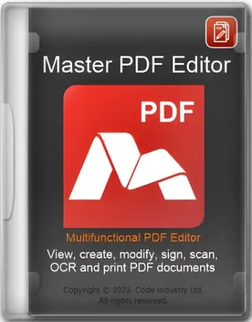 Иконка Master PDF Editor 5.9.90 RePack (& Portable) by elchupacabra [Multi Ru]