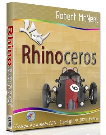 Иконка McNeel Rhinoceros 6.28.20199.17141 (2020) РС