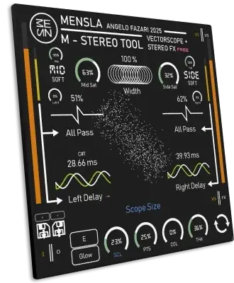 Иконка Mensla - Stereo Tool 1.1 VST 3 (x64) [En]