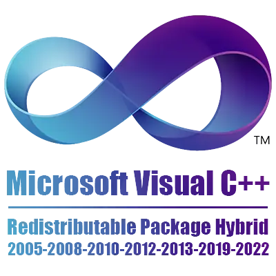 Иконка Microsoft Visual C++ 2005-2008-2010-2012-2013-2019-2022 Redistributable Package Hybrid x86 x64 (23.01.2022) [Ru]