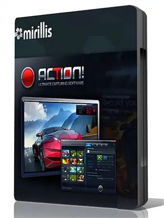 Иконка Mirillis Action! 2.4.1.0 RePack (2017 ) Русский Английский