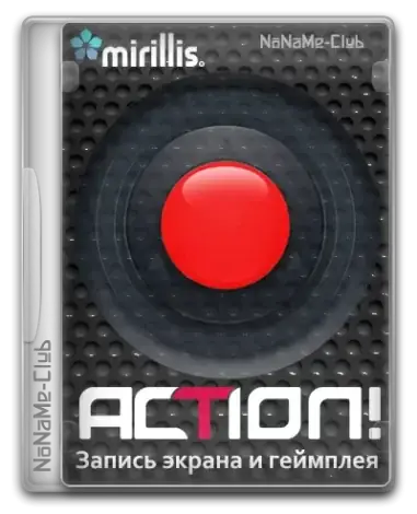 Иконка Mirillis Action! 4.34.0 RePack (& Portable) by KpoJIuK [Multi Ru]
