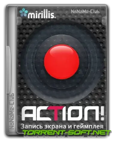 Иконка Mirillis Action! 4.37.0 RePack (& Portable) by KpoJIuK [Multi Ru]