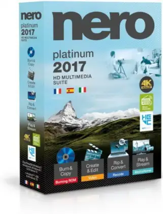 Иконка Nero 2017 Platinum 18.0.05900 Full RePack (2016) Английский Русский