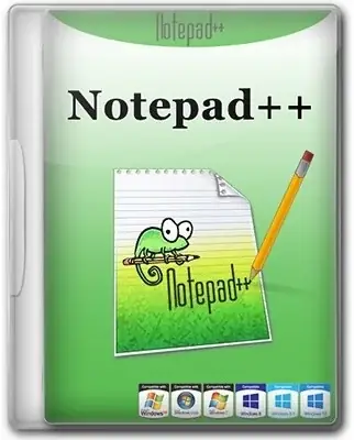 Иконка Notepad++ 8.8.2 Final + Portable [Ru]