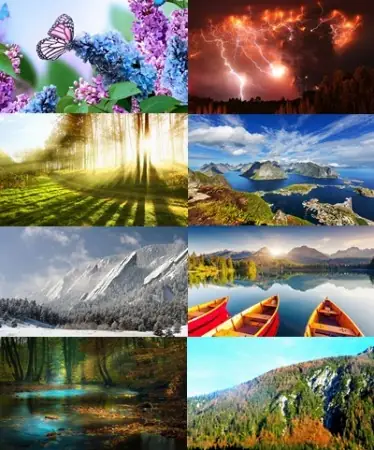 Иконка Обои для рабочего стола - Красивая Природа [1440x900-3840x2160] [665 шт.] (2017) JPG