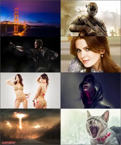 Иконка Обои для рабочего стола - Разное [1680x1050 - 3840x2160] [135шт.] (2016) JPG