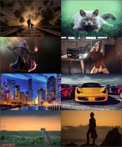 Иконка Обои для рабочего стола - Разное [1680x1050 - 3840x2160] [95шт.] (2017) JPG