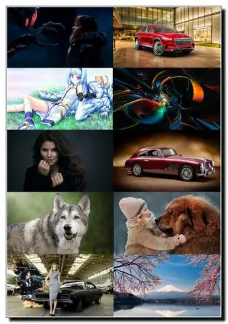 Иконка Обои для рабочего стола - Разное [1920x1080 - 3840x2160] [200шт.] (2018) JPG