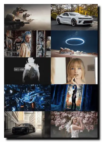 Иконка Обои для рабочего стола - Разное [3840x2160 - 5120x2880] [150шт.] (2021) JPG