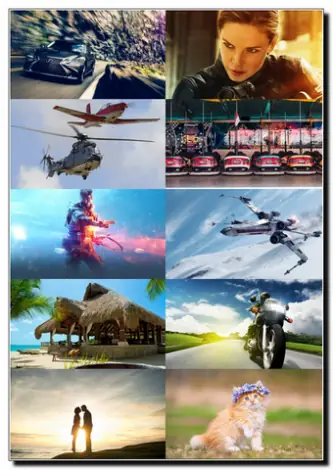 Иконка Обои для рабочего стола - Разное [3840x2160 - 5120x2880] [320шт.] (2018) JPG