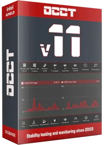 Иконка OCCT 11.0.12 Final Portable [Multi Ru]