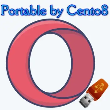 Иконка Opera 93.0.4585.37 Portable by Cento8 [Ru En]