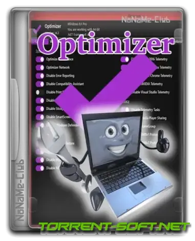 Иконка Optimizer 15.8 Portable [Multi Ru]