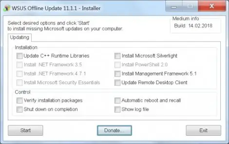 Иконка Полный набор обновлений для Microsoft Windows и Office (Rus Eng) x86 и x64 от 09.05.18