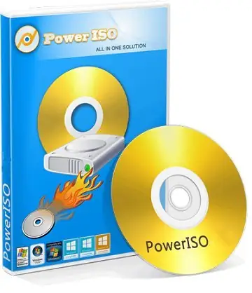 Иконка PowerISO 8.2 RePack (& Portable) by elchupacabra [Multi Ru]