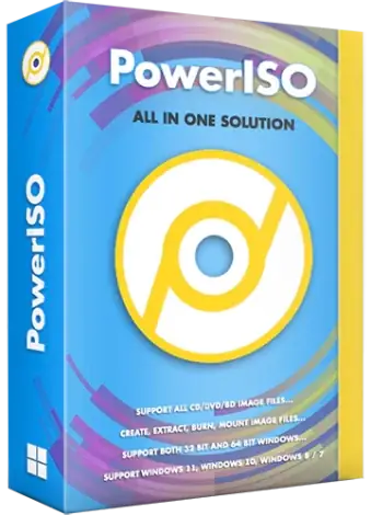 Иконка PowerISO 8.4 RePack (& Portable) by elchupacabra [Multi Ru]