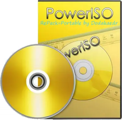 Иконка PowerISO v7.2 RePack+Portable by Dodakaedr [2018, MULTILANG +RUS]