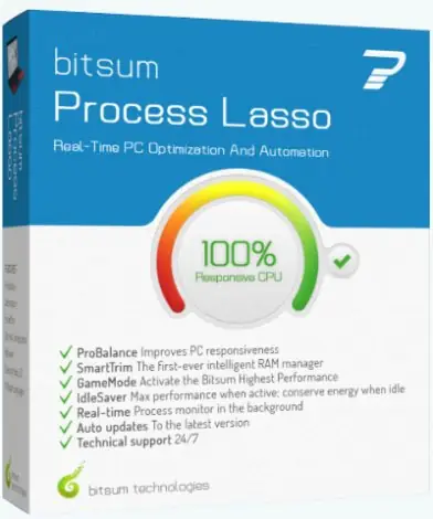 Иконка Process Lasso Pro 9.0.0.552 (2019) PC Portable