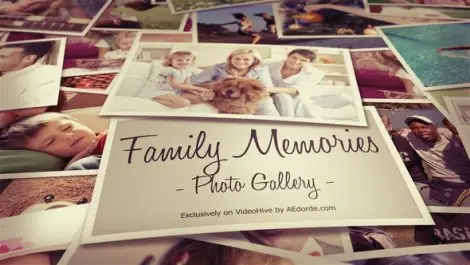 Иконка Проекты - VideoHive - Photo Gallery - Family Memories - 20540641 [AEP]