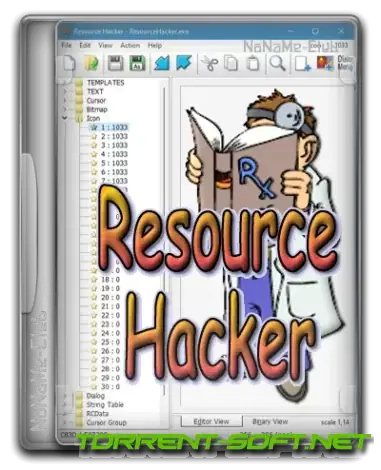 Иконка Resource Hacker 5.2.1.376 + Portable [En]