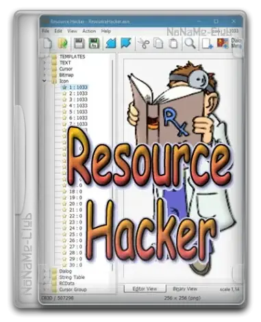 Иконка Resource Hacker 5.2.8.448 + Portable [En]