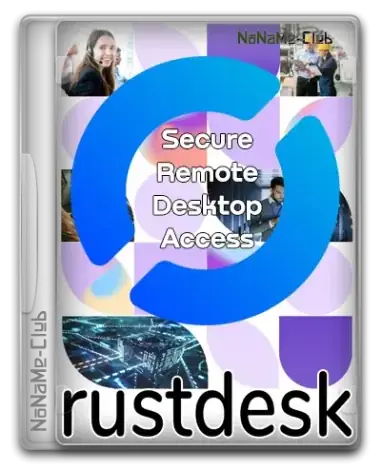 Иконка RustDesk 1.4.1 + portable [Multi Ru]