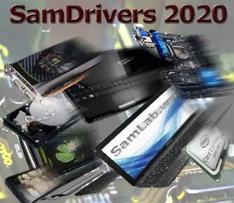 Иконка SamDrivers 21.0 - Сборник драйверов для всех Windows (2021) PC Full ISO