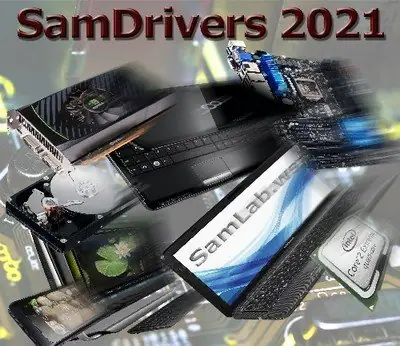 Иконка SamDrivers 21.2 - Сборник драйверов для Windows [Multi Ru]