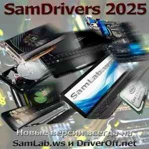 Иконка SamDrivers 25.3 Сборник драйверов для Windows [Multi Ru]