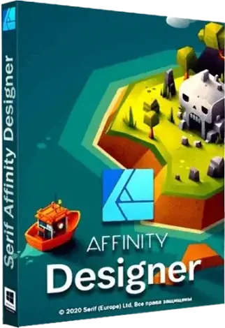 Иконка Serif Affinity Designer 2.4.2.2371 RePack by KpoJIuK [Multi]