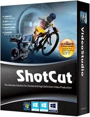 Иконка Shotcut 20.09.13 (2020) PC + Portable