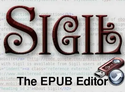 Иконка Sigil 1.8.0 Portable by PortableApps [Multi Ru]