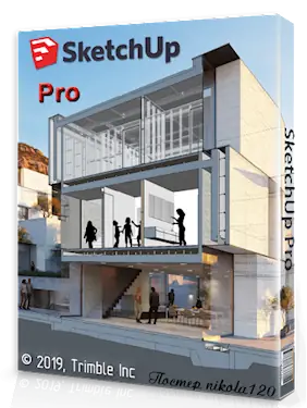 Иконка SketchUp Pro 2019 19.0.685 (2019) РС RePack by KpoJIuK