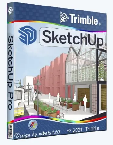 Иконка SketchUp Pro 2022 22.0.316 RePack by KpoJIuK [Ru En]