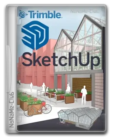 Иконка SketchUp Pro 2025 25.0.634 RePack by KpoJIuK [Ru En]