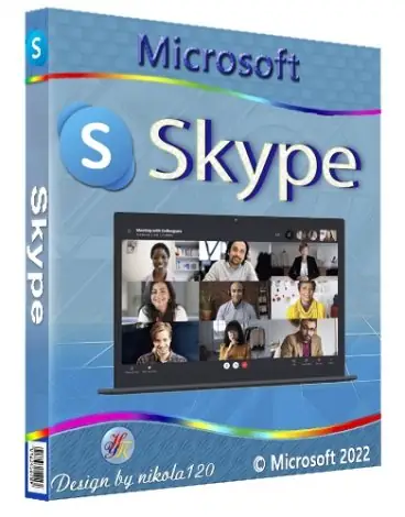 Иконка Skype 8.96.0.409 RePack (& Portable) by KpoJIuK [Multi Ru]