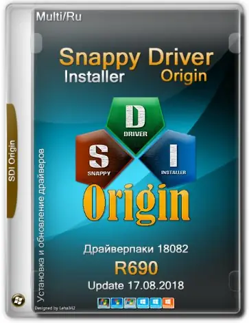 Иконка Snappy Driver Installer Origin R690 [Драйверпаки 18082] (2018) PC