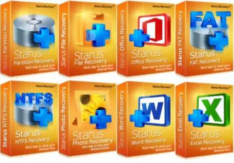 Иконка Starus Recovery Collection 19.02.13 [8in1] (2019) PC RePack & Portable by ZVSRus