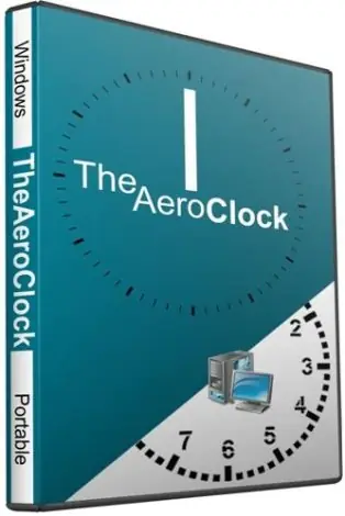 Иконка TheAeroClock 4.66 (2018) РС Portable