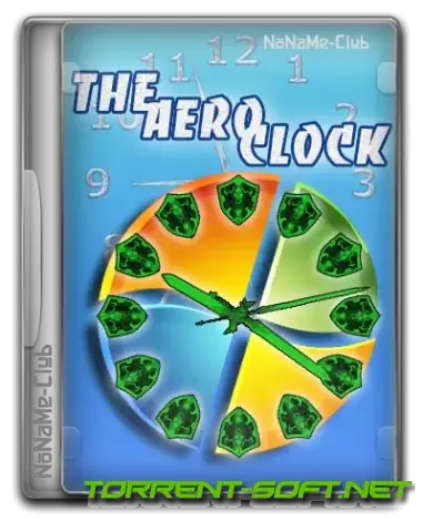 Иконка TheAeroClock 8.43 + Portable [Multi Ru]