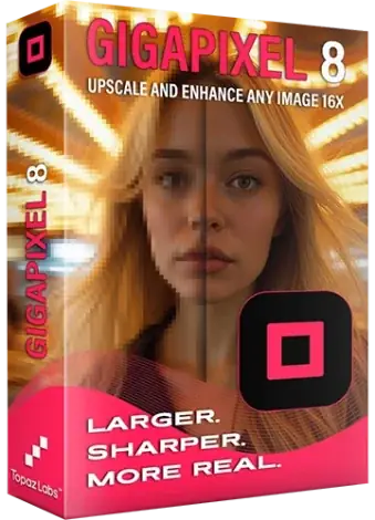 Иконка Topaz Gigapixel AI 8.0.3 RePack by KpoJIuK [En]