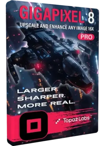 Иконка Topaz Gigapixel AI Pro 8.3.4 RePack by KpoJIuK [En]