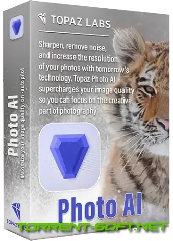 Иконка Topaz Photo AI 2.0.5 (x64) RePack by KpoJIuK [En]