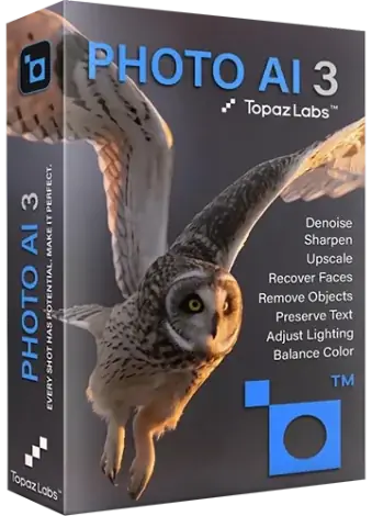 Иконка Topaz Photo AI 3.3.1 RePack by KpoJIuK [En]