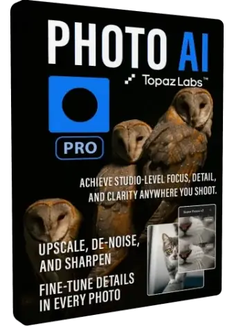 Иконка Topaz Photo AI Pro 4.0.2 RePack by KpoJIuK [En]