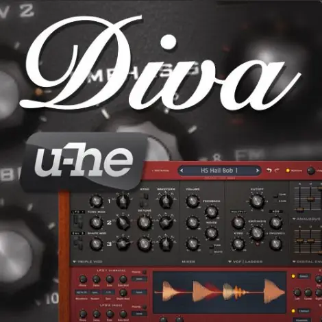 Иконка u-he - Diva 1.4.3.7422 VSTi, VSTi3, AAX Repack by VR [En]